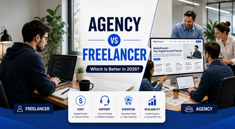 Web Development Agency vs Freelancer